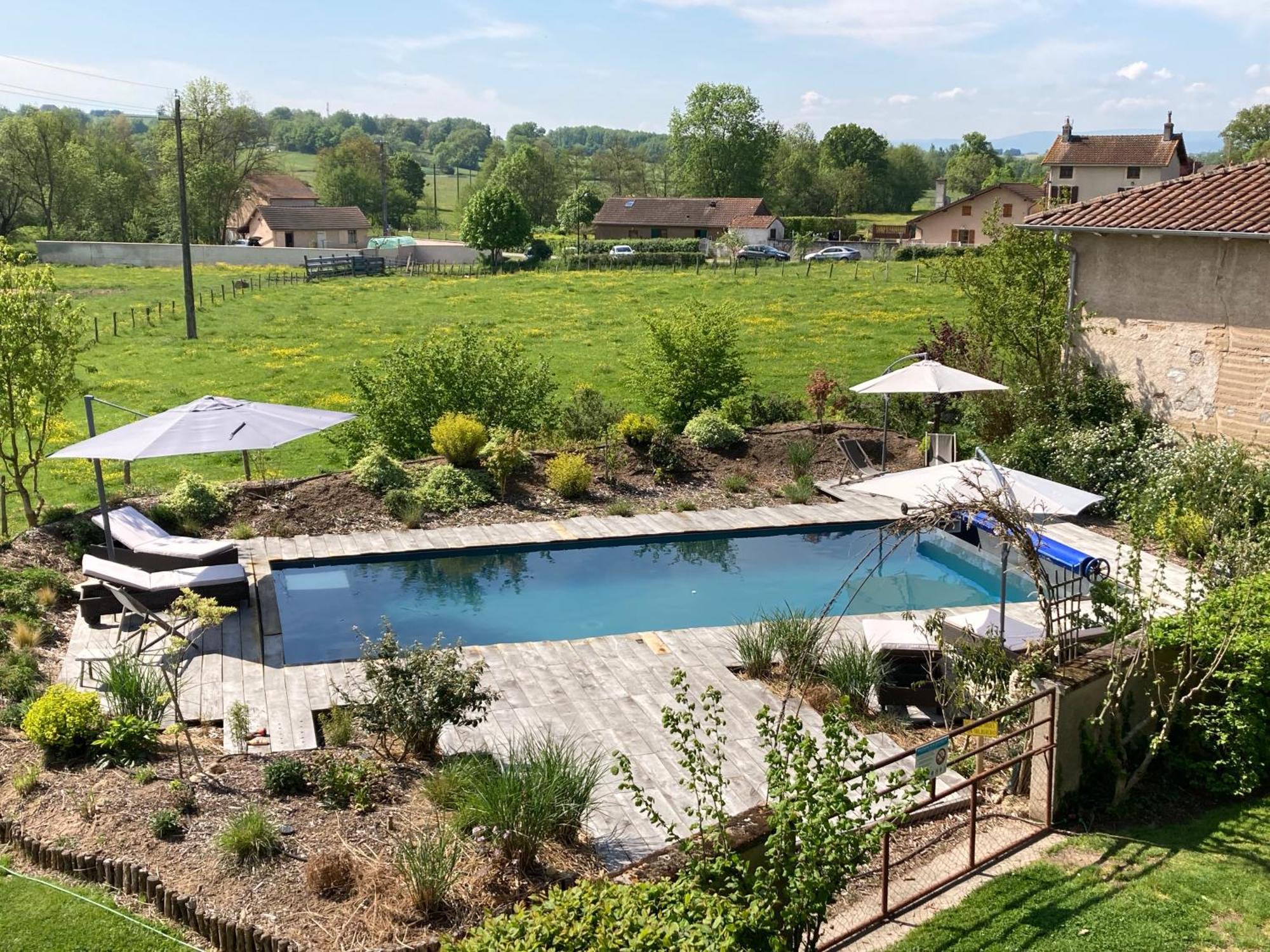 Les Jardins Des Soussilanges Bed & Breakfast Céron Dış mekan fotoğraf