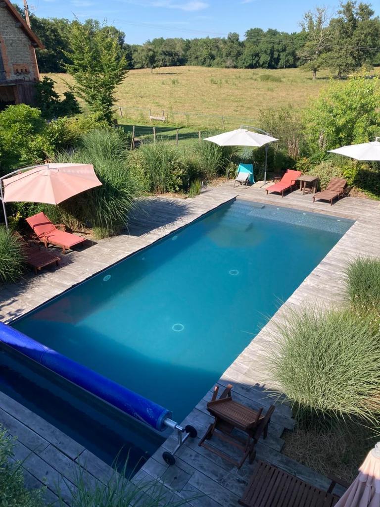 Les Jardins Des Soussilanges Bed & Breakfast Céron Dış mekan fotoğraf