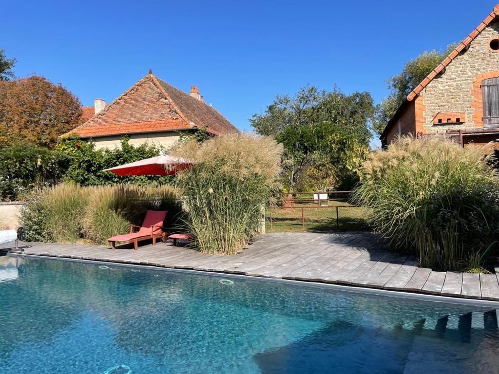 Les Jardins Des Soussilanges Bed & Breakfast Céron Dış mekan fotoğraf